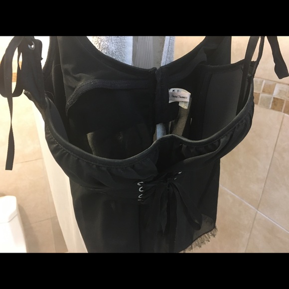 Chantal Thomass black bustier top sz small - Picture 12 of 12